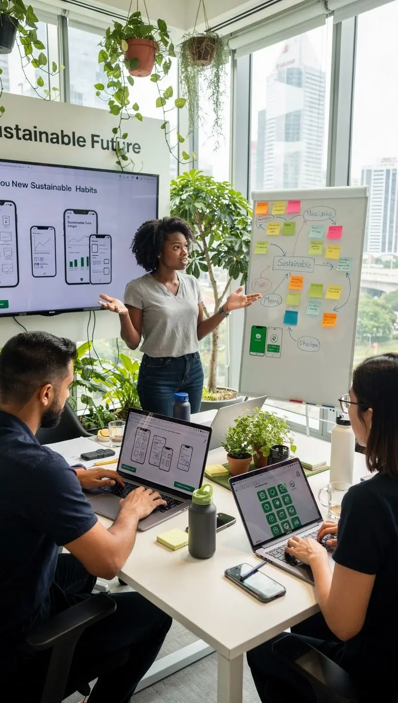 Professional team collaboration